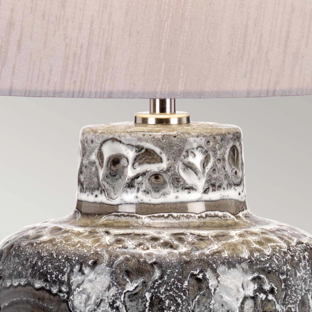 Lampada da tavolo Woolwich 65cm ceramica E27 Elstead