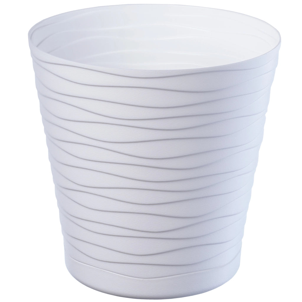 Vaso da fiori KADAX da 15 cm, coprivaso in plastica con supporto.