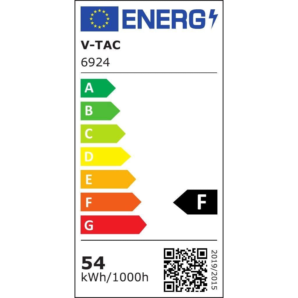 Plafoniera LED V-TAC VT-7762 bianca 54W 4000K dimmer
