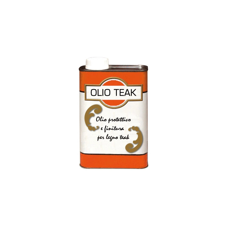 Set di 12 Olio Finitura Teak ml 800