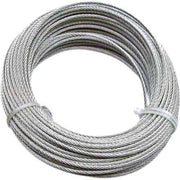 FUNE ACCIAIO INOX Ø 6 mm - rotolo 25 mt