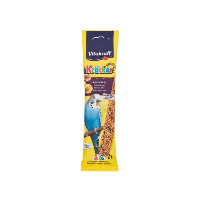 KRACKER X PAPPAGALLI ALBICOCCA E FICO 2 PEZZI DA 60 GR