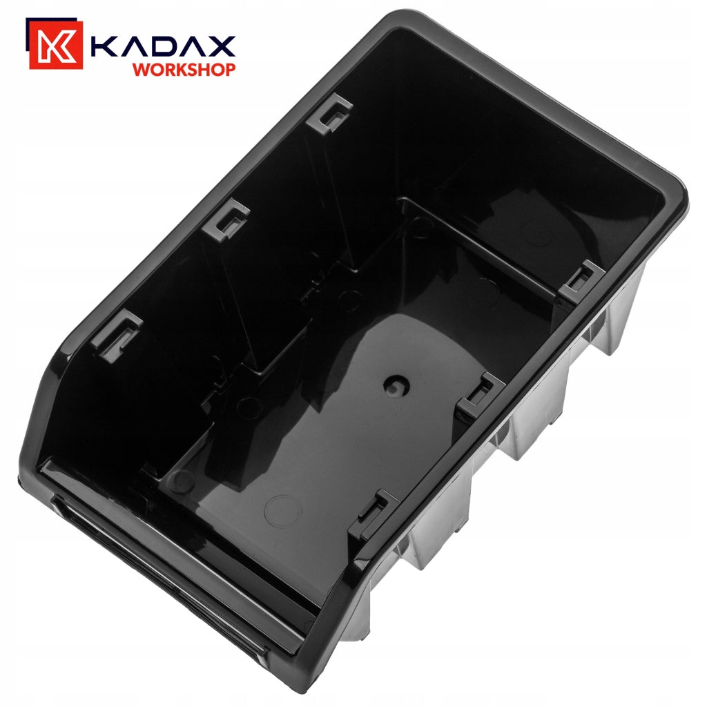 Vassoio organizer in plastica KADAX per officina, dimensioni 490x298x210 mm