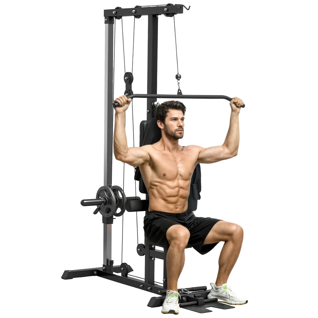 Macchina per Lat Pulldown ¨C Minimal ¨C Nero