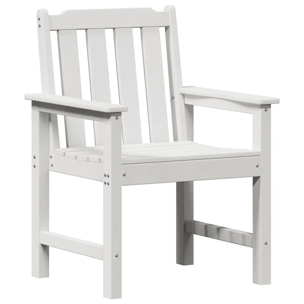 Sedia da pranzo da giardino 2 pcs Bianco 65,5 x 59 x 88 cm HDPE 42006604