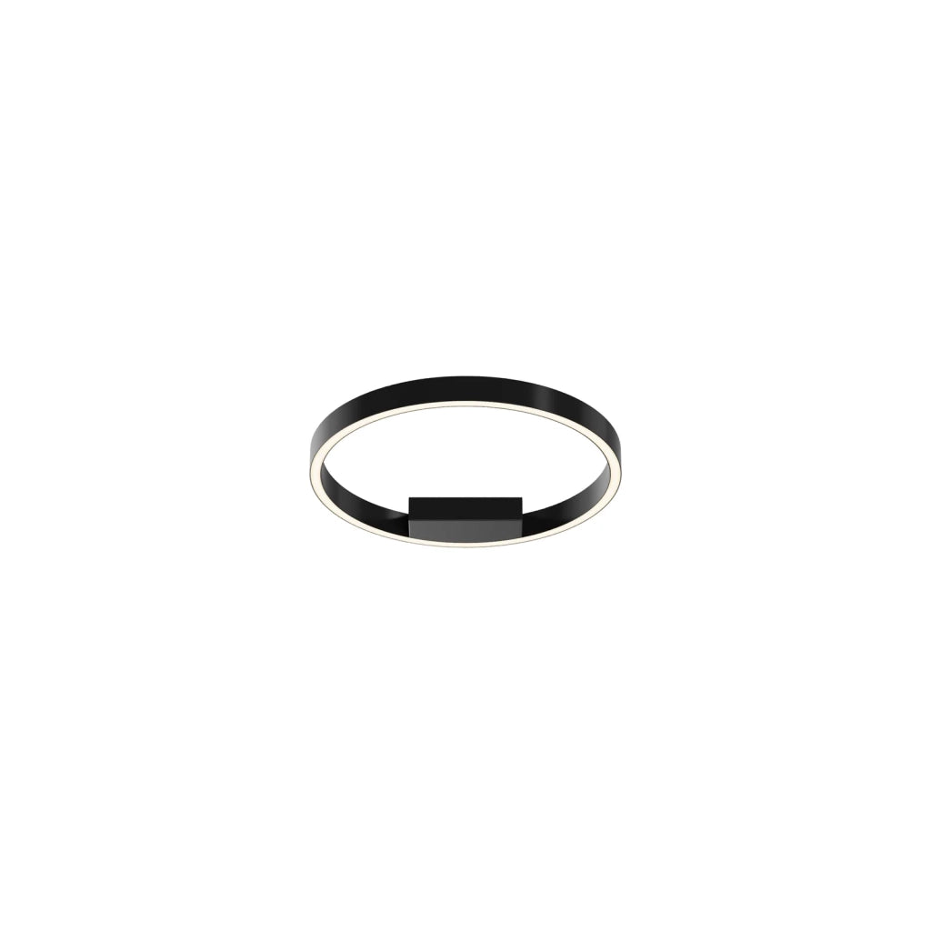 Maytoni Lampada da soffitto Rim 1 luce LED integrato nero alluminio