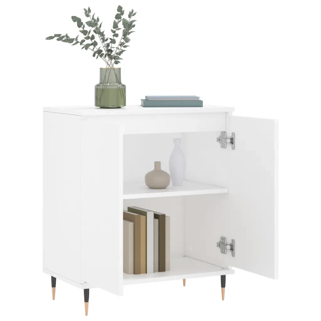 Credenza Bianca 60x35x70 cm in Legno Multistrato 827148