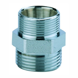NIPPLE MASCHIO CROMO- 3/4- S.F.- pezzi 1