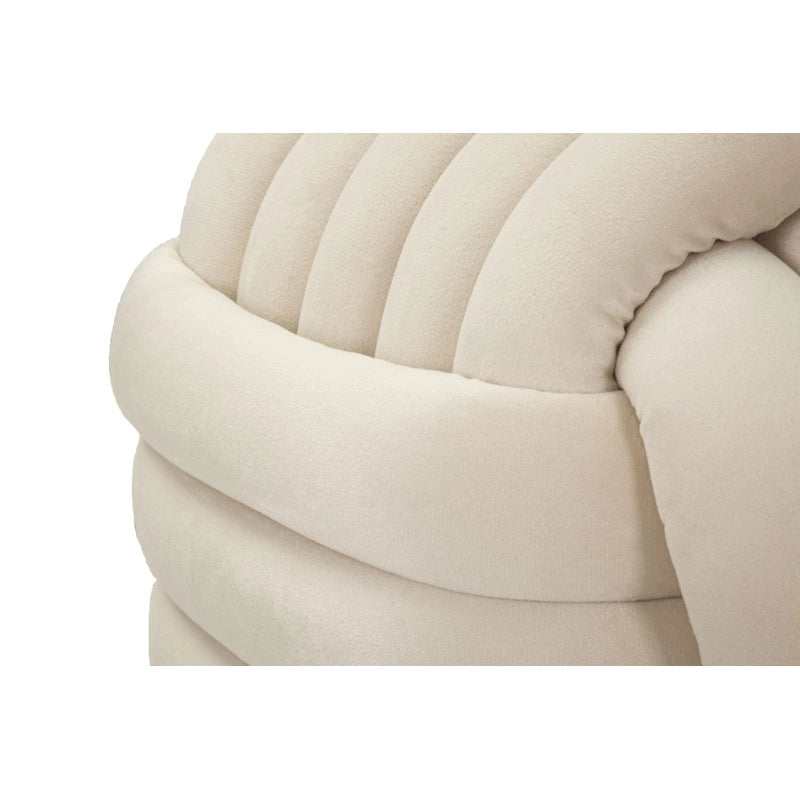 Puff Softy Crema cm 45x45x45
