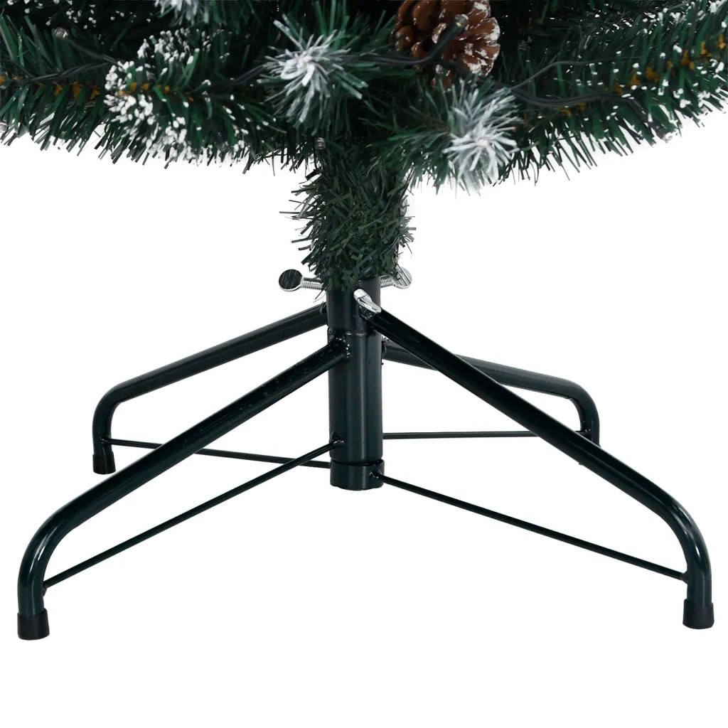 Albero di Natale Artificiale Sottile con 150 LED 150 cm 3315779