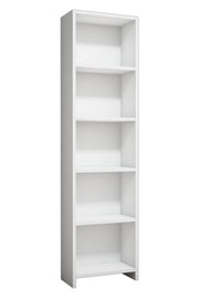 Libreria in legno "Barkin" - 40 x 19 x 150 cm - Bianco