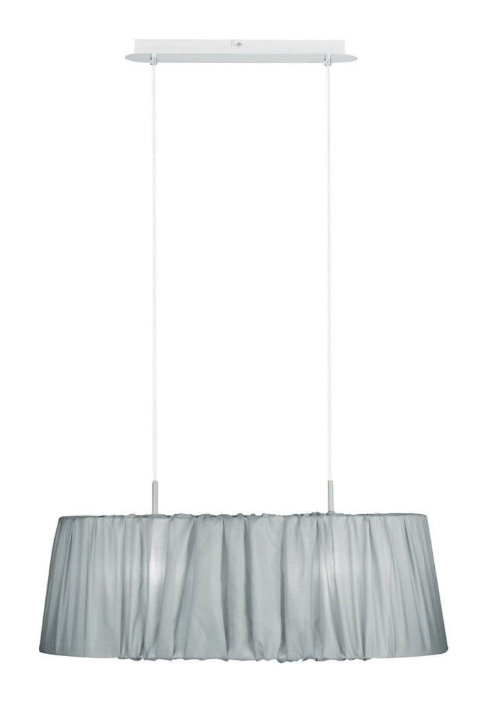 Lampadario Rabalux Pixie Ø70 grigio menta 2xE27 IP20