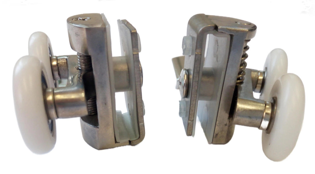 RC89 - 24x6 - Coppia Supporti in Metallo Cromato