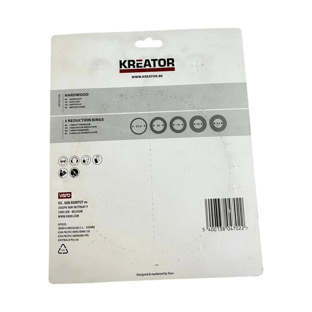 Kreator-Lama per sega circolare per legno 210mmx30mmx2.2mm 24 denti