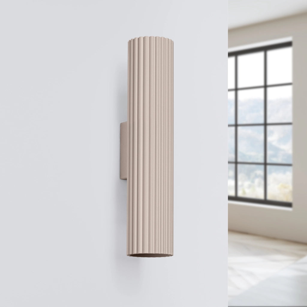 Lampada da parete KARBON 30 taupe