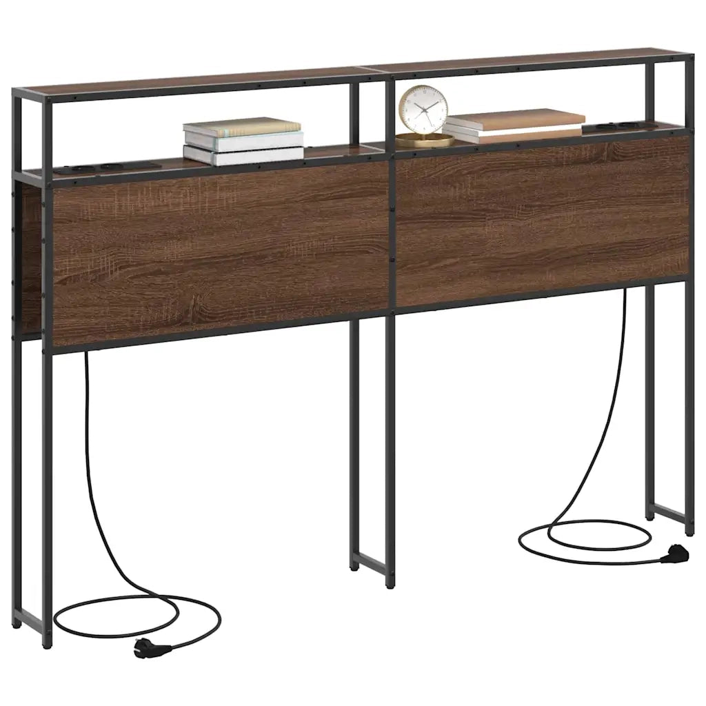 Testata contenitore Rovere marrone Legno multistrato 859754