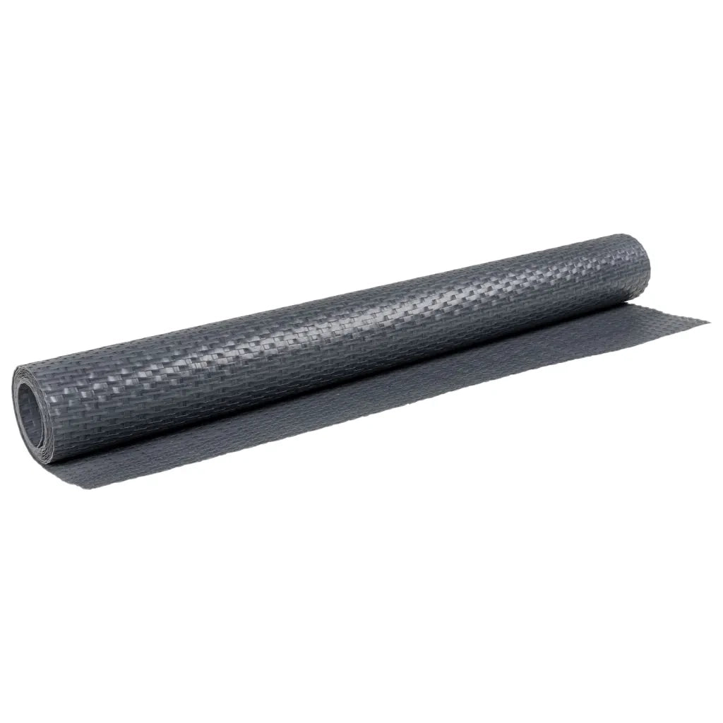 Paravento da Balcone Antracite 1000x80 cm in Polyrattan 156247
