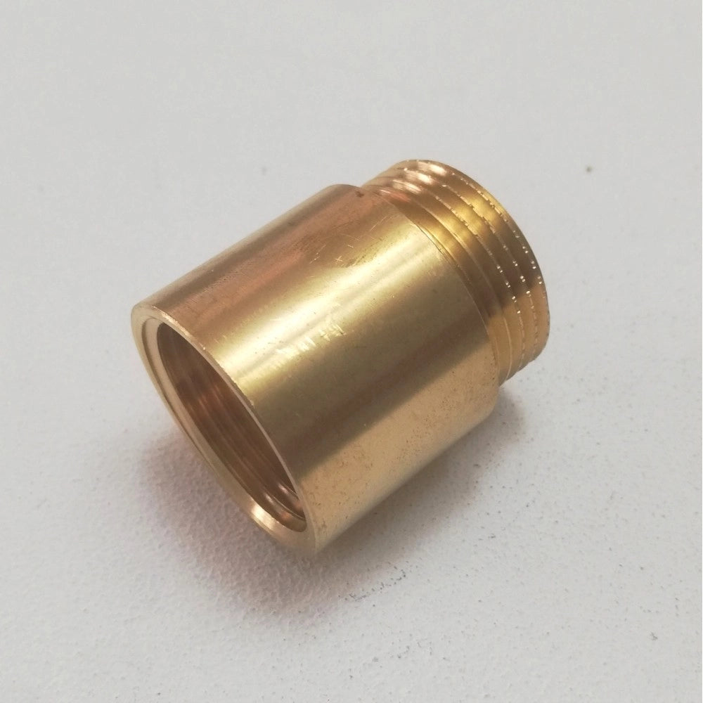 Prolunga mf da 3/4 x 30mm in ottone giallo