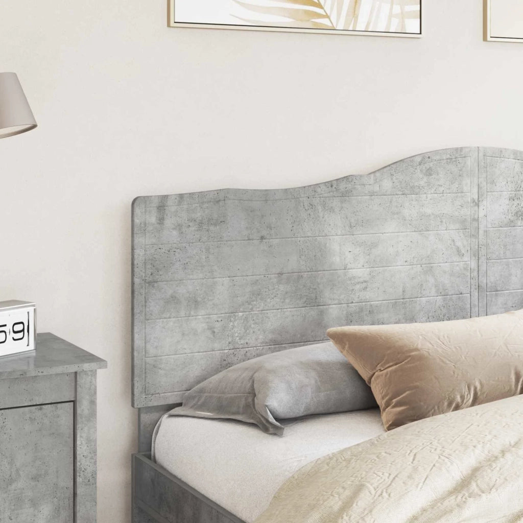 Testiera Grigio cemento Legno ingegnerizzato 887971