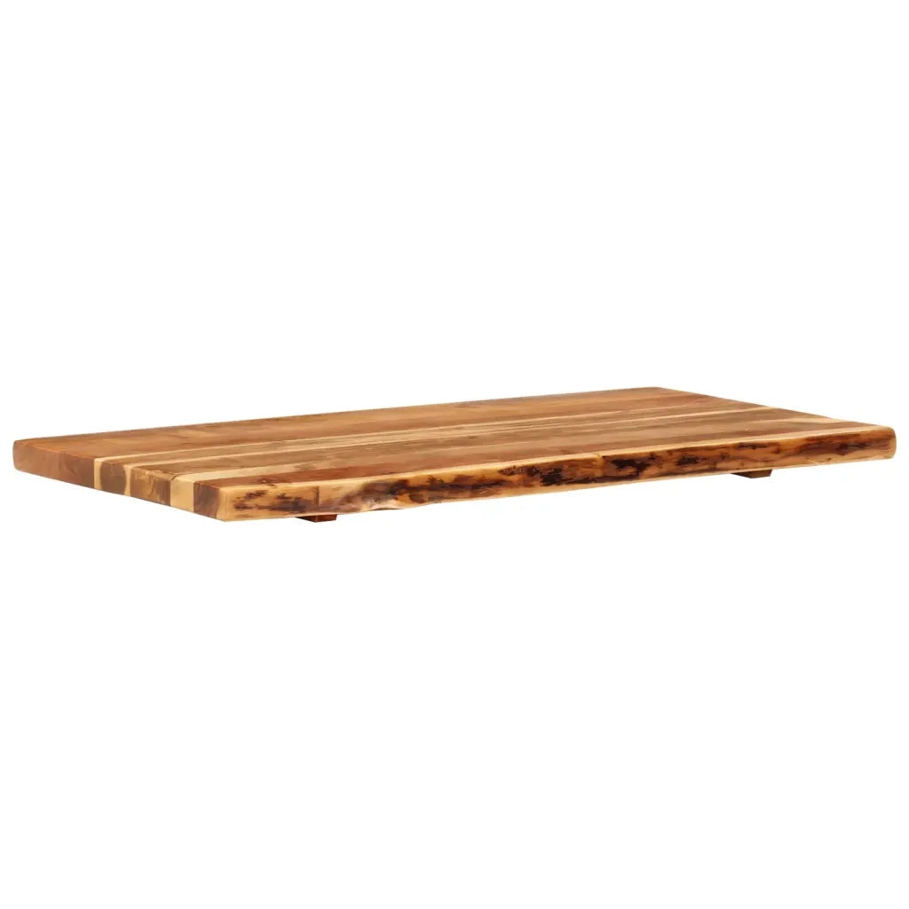 Piano per Vanit¨¤ Bagno in Massello di Acacia 100x52x3,8 cm CFW8069536