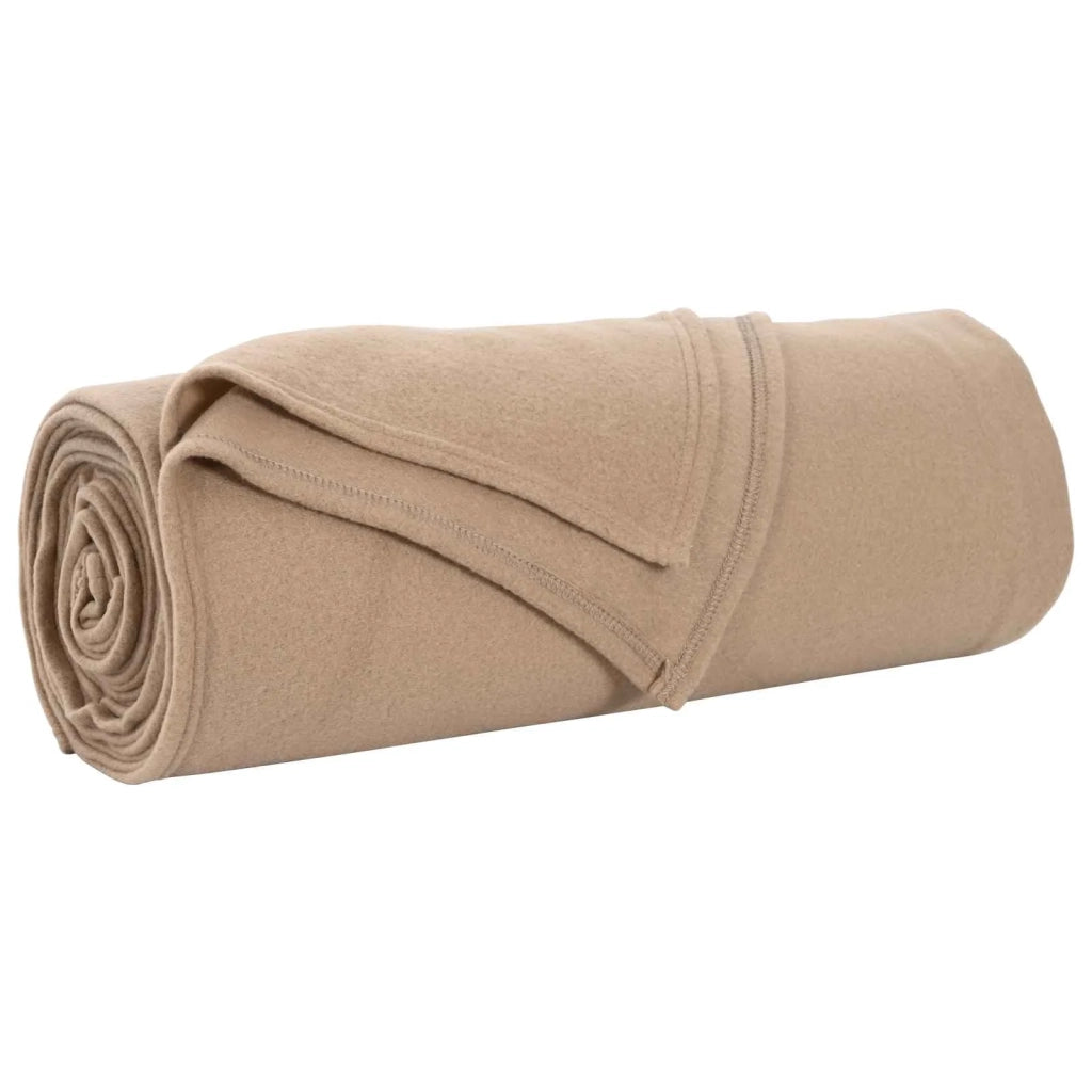 Coperta Cammello 280 x 210 cm Panno