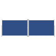 Tenda da Sole | Tenda parasole Laterale Retrattile Blu 200x600 cm