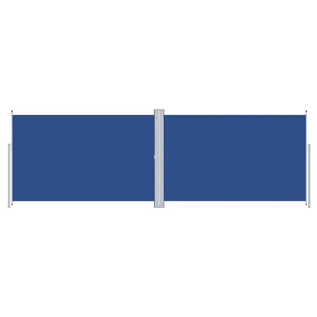 Tenda da Sole | Tenda parasole Laterale Retrattile Blu 200x600 cm