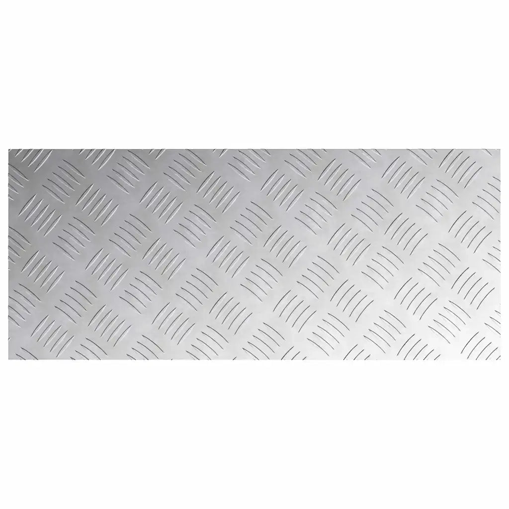 Gradini per Scale 2 pz | Tappetini per scale autoadesivi Argento 70 x 30 cm Alluminio
