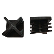 PUNTALE QUADRO ALETTATO mm 100 x 100- 15 pezzi  - Senza Marca