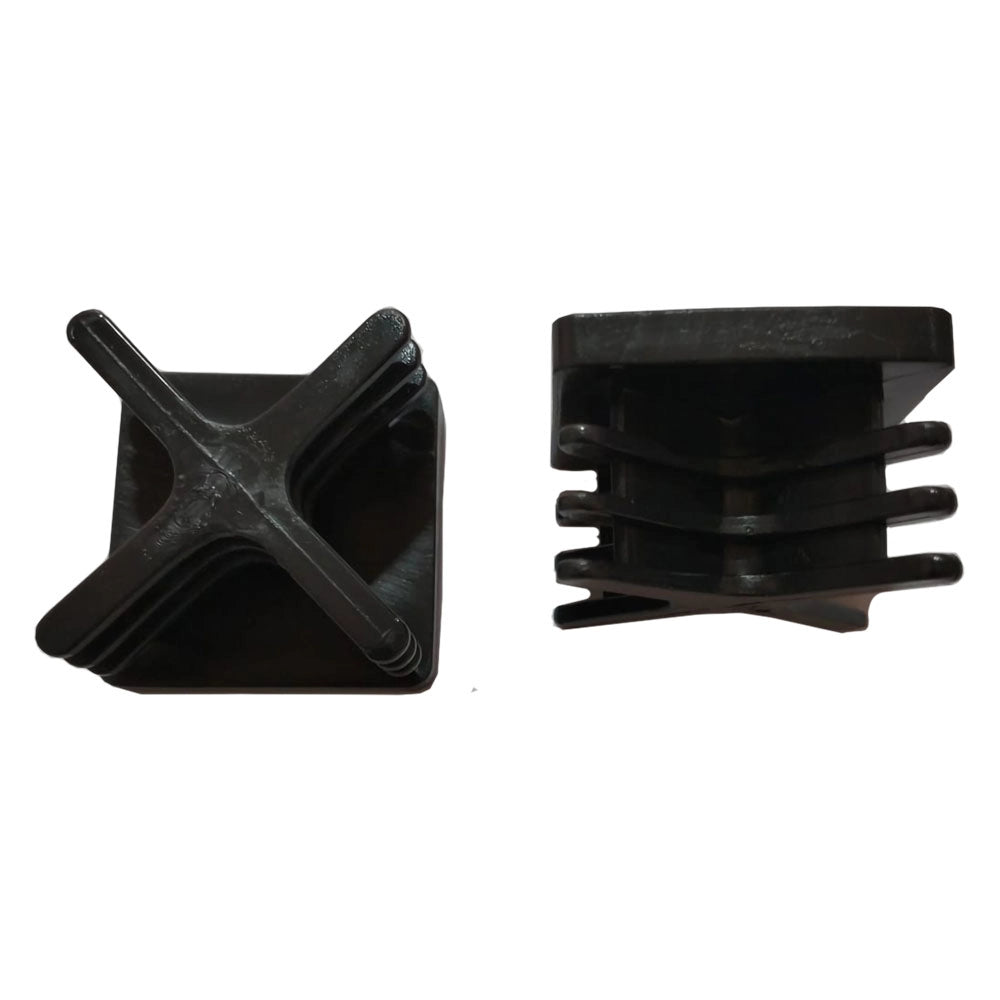 PUNTALE QUADRO ALETTATO mm 100 x 100- 15 pezzi  - Senza Marca