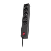 Prolunga LESTAR 1966006356 con 3 m di cavo, 230 prese AC, per interni, nera