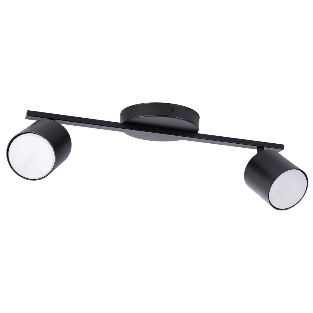 Plafoniera moderna nera a barra 2xGX53 Mila Sigma Lighting
