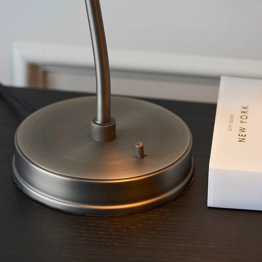Lampada da scrivania vintage nera E14 Endon Franklin