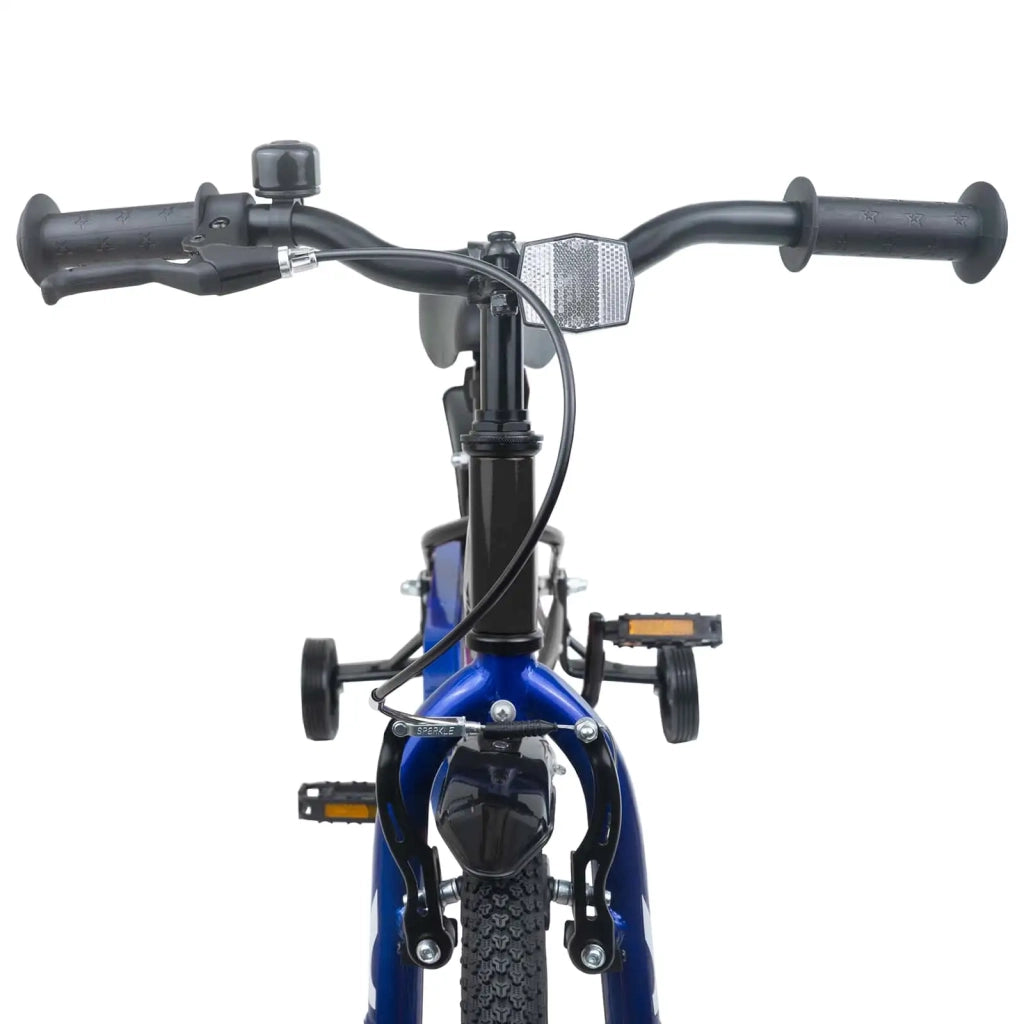 Bicicletta per Bambini 12 Pollici per bambini di 2-4 anni Nero 42009627
