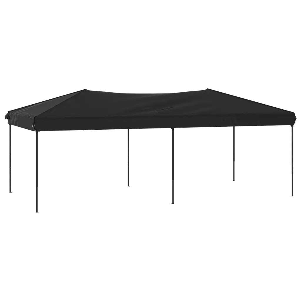 Tenda per Feste Pieghevole Nero 3x6 m 93539