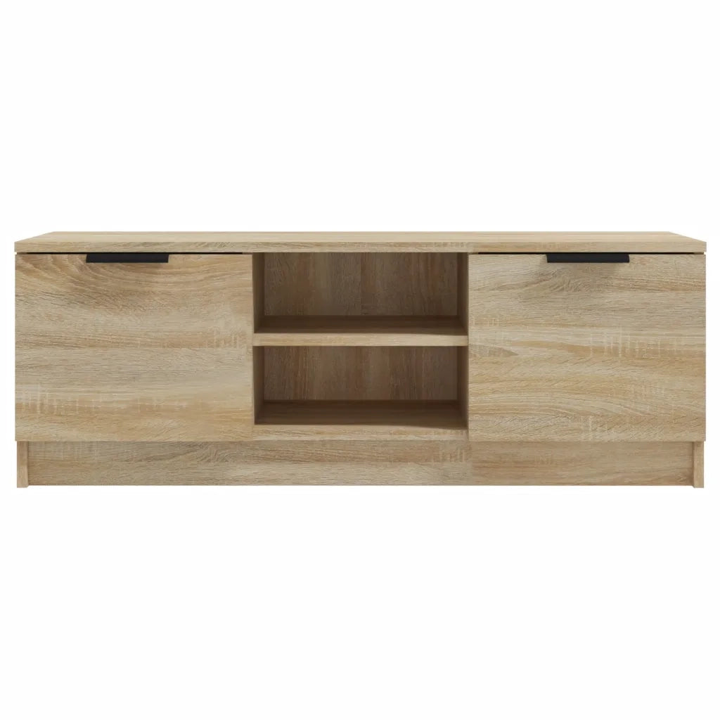 Mobile Porta TV-Credenza per TV Rovere Sonoma 102x35x36,5 cm Legno Multistrato