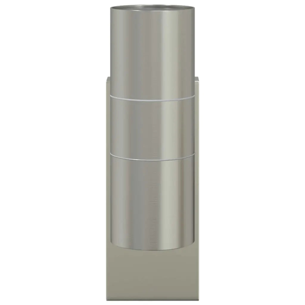 Lampada da Parete Esterna 2 pz Argento 7 x 10 x 22 cm CFW6514439