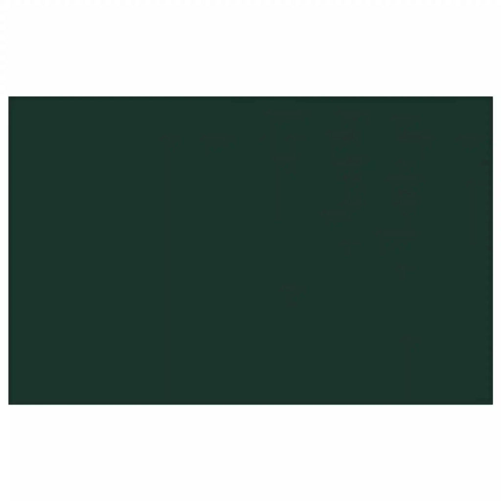 Tovaglia da Tavolo 5 pz Verde Scuro 140 x 220 cm Poliestere 42040235
