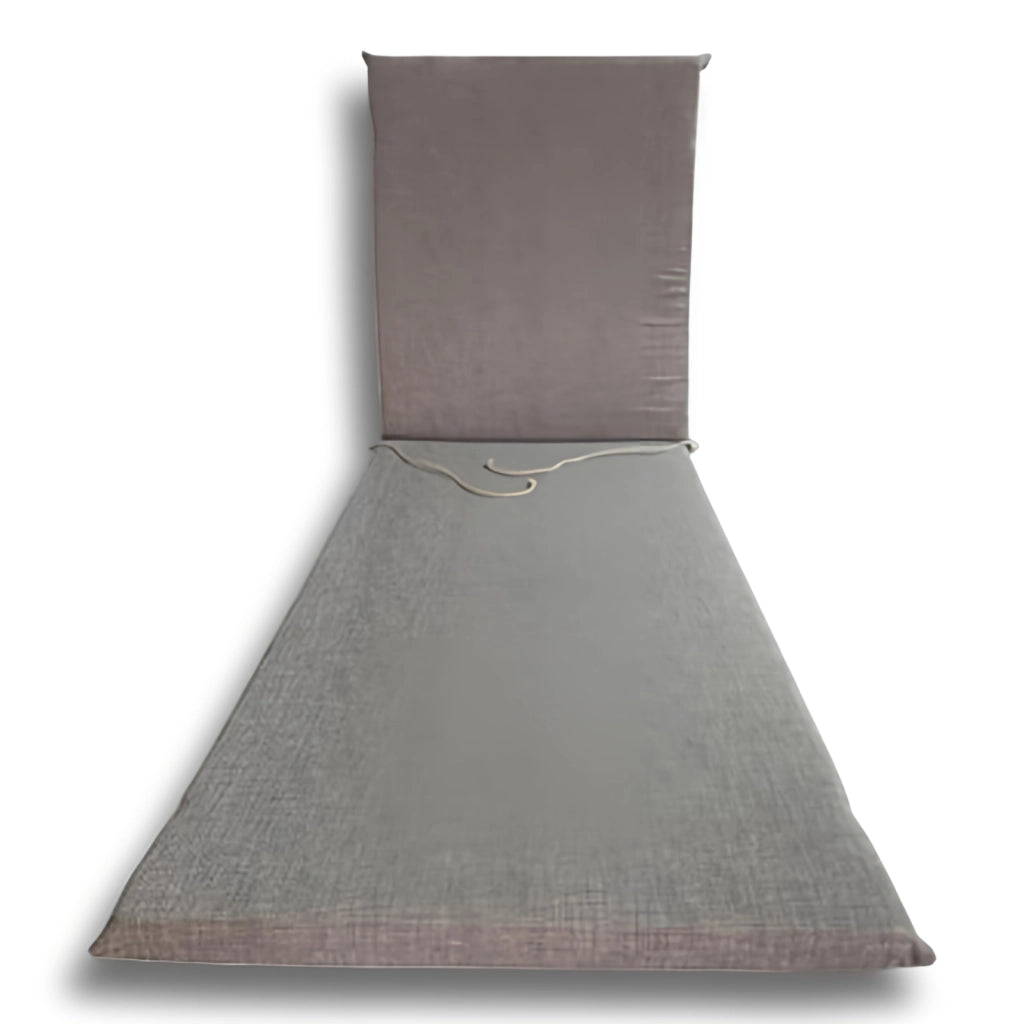 CUSCINO GARDEN GRIGIO LETTINO H.4,5 190X60CM