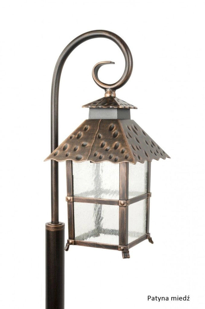 Lampione esterno CADIZ 86cm nero 1 luce E27 IP43 SU-MA