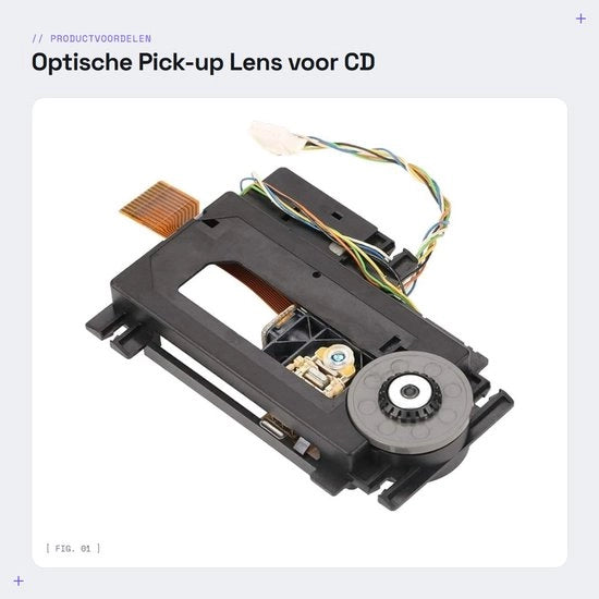 Lente di lettura ottica per lettore CD VCD, pezzo di ricambio