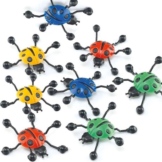 Lepori da Parete 8 Pezzi - Cervo Volante/Cervo Scalatore - Giocattolo per Feste - Regalo per Compleanno/Natale - Plastica/Vinile - Facile da Pulire - Giocattolo per Arrampicata