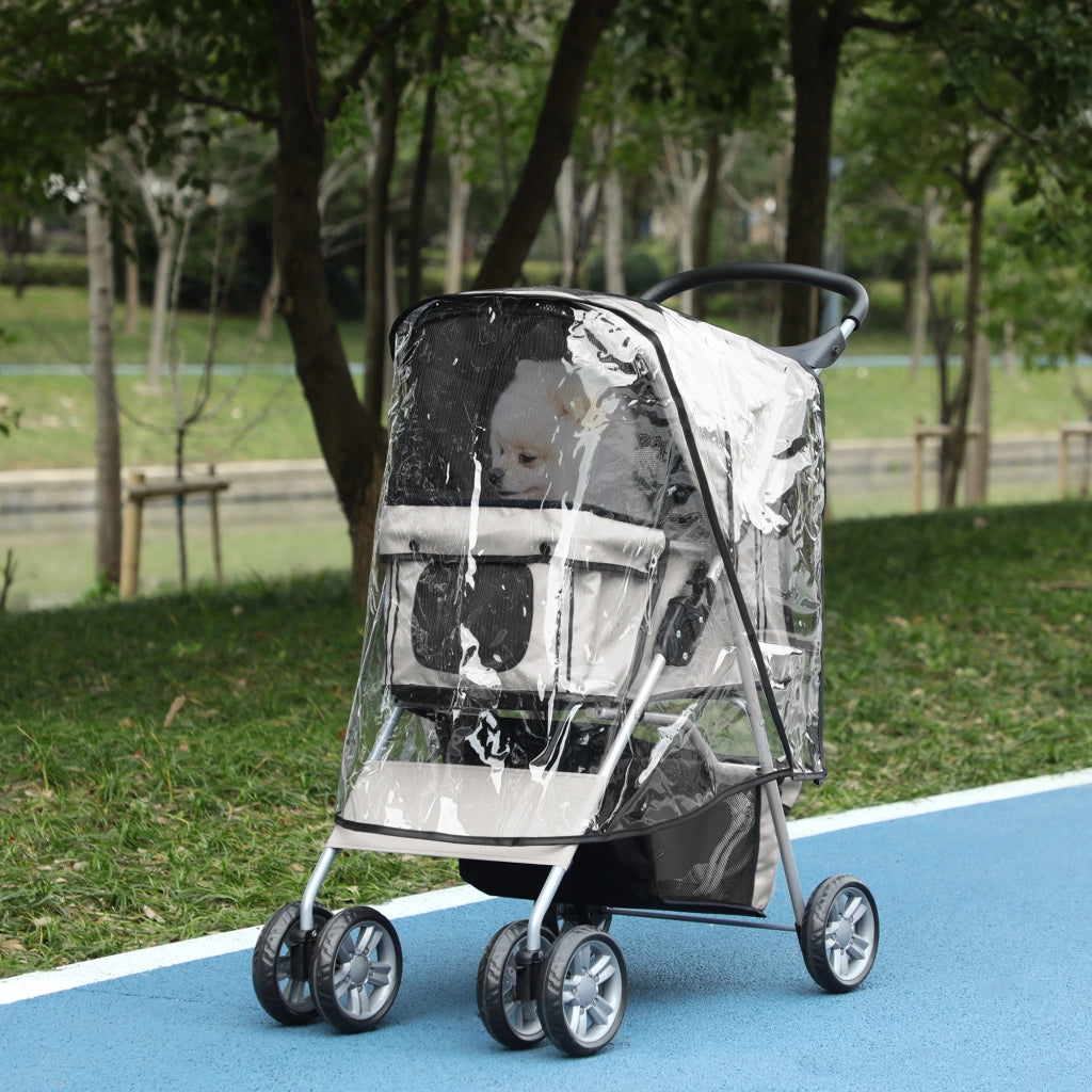 Passeggino per Cani Pieghevole ¨C Minimal ¨C Grigio