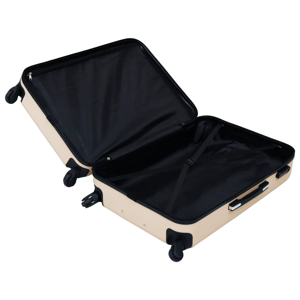 Trolley a Custodia Rigida Oro ABS 92421