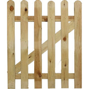 CANCELLETTO LEGNO MAXI 100 EURO  PINO IMPREGNATO 6+3 LAMELLE CM 100 H.CM 100