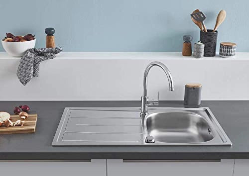 Monocomando Lavello Bocca Alta Bauedge Cromo Grohe