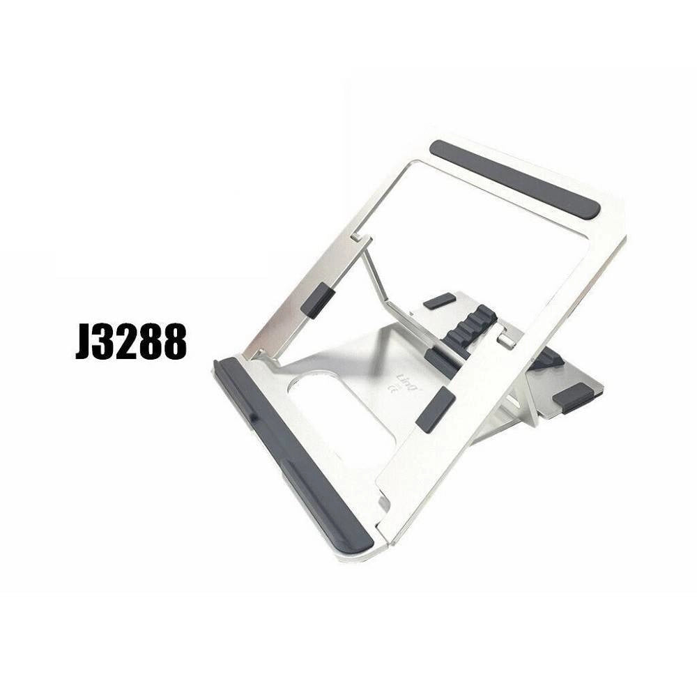 Trade Shop - Staffa Supporto Base Regolabile In Lega Di Alluminio Per Pc Notebook Tablet J3288 -