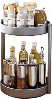 Organizzatore metallico a 2 livelli - Grigio