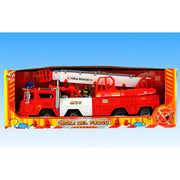Trade Shop - Camion Dei Pompieri Modellino Lunghezza 66 Cm Con Luci E Suoni -