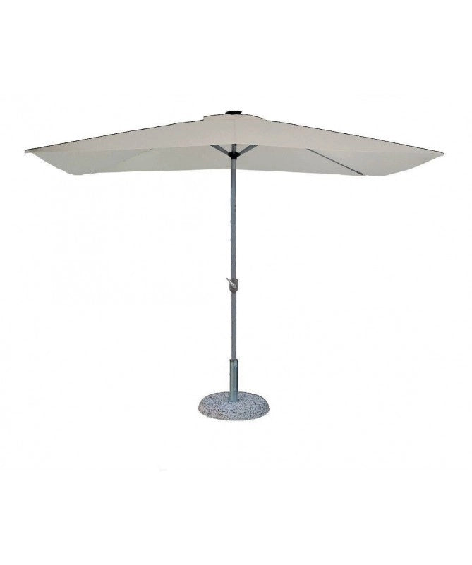 Ombrellone 200x300cm con palo centrale e illuminazione a LED